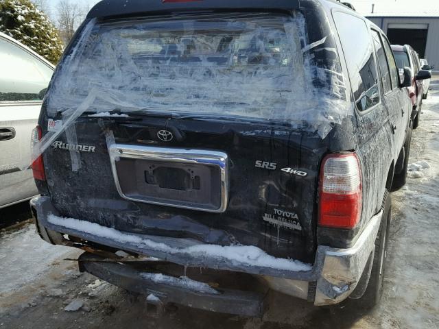 JT3HN86R829070177 - 2002 TOYOTA 4RUNNER SR BLACK photo 9