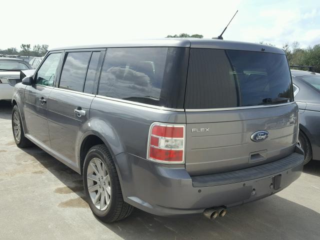 2FMDK52C89BA32458 - 2009 FORD FLEX SEL GRAY photo 3