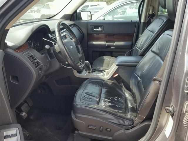 2FMDK52C89BA32458 - 2009 FORD FLEX SEL GRAY photo 5