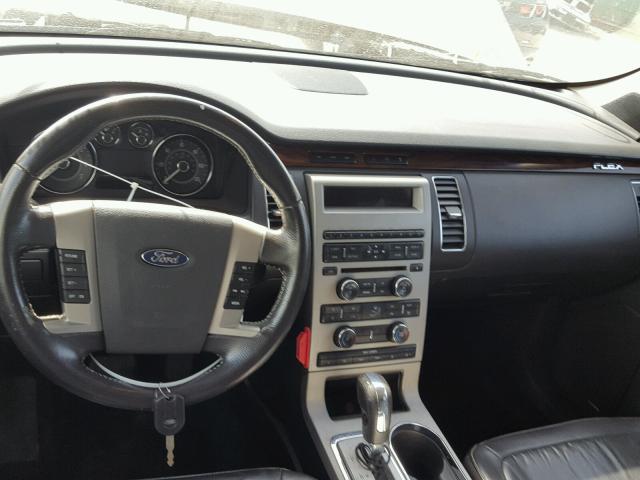 2FMDK52C89BA32458 - 2009 FORD FLEX SEL GRAY photo 9