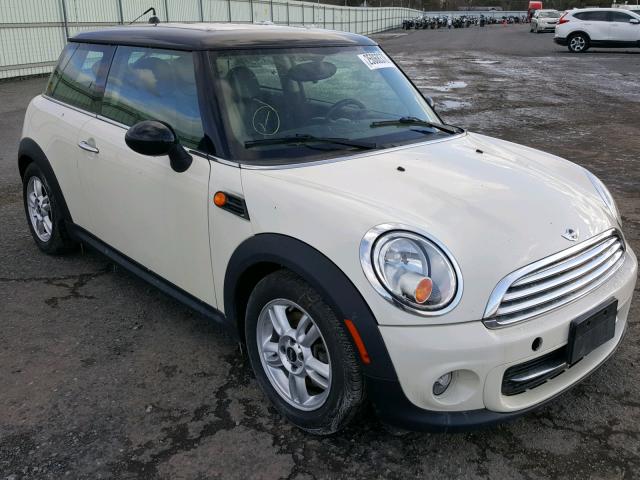 WMWSU3C54CT254929 - 2012 MINI COOPER CREAM photo 1