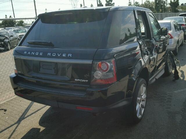 SALSF2D40DA806168 - 2013 LAND ROVER RANGE ROVE BLACK photo 4