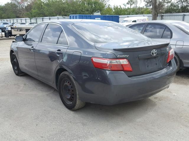 4T1BE46K57U035870 - 2007 TOYOTA CAMRY NEW GRAY photo 3