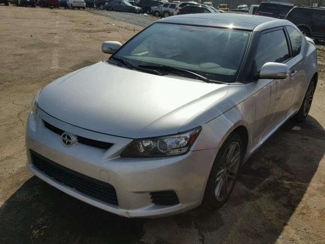 JTKJF5C72D3046824 - 2013 TOYOTA SCION TC 银色 照片 2