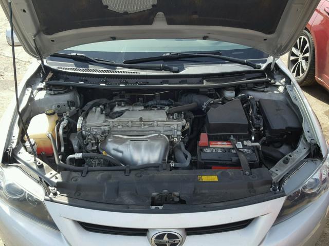 JTKJF5C72D3046824 - 2013 TOYOTA SCION TC 银色 照片 7