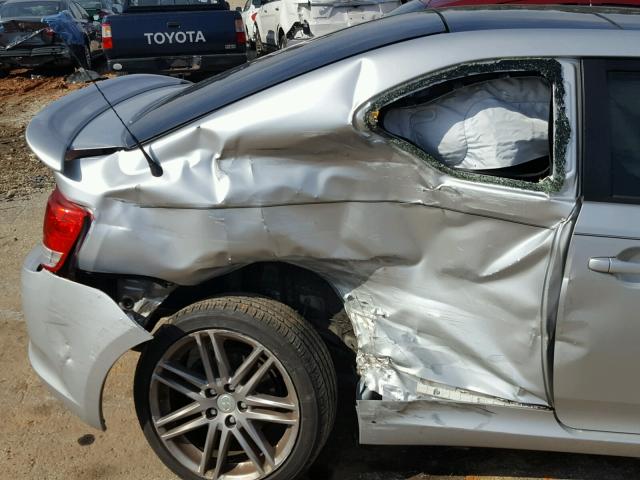 JTKJF5C72D3046824 - 2013 TOYOTA SCION TC 银色 照片 9