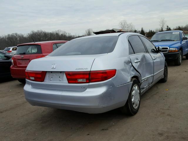 1HGCM56495A124490 - 2005 HONDA ACCORD LX GRAY photo 4