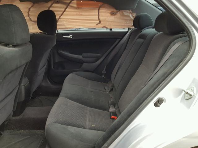 1HGCM56495A124490 - 2005 HONDA ACCORD LX GRAY photo 6