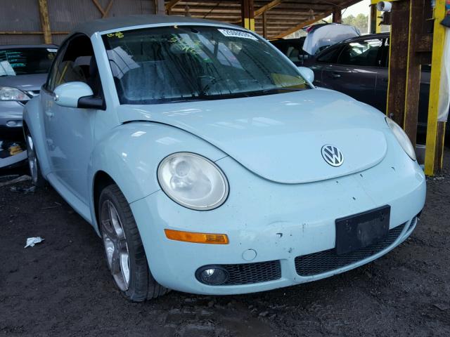 3VWSF31YX6M301214 - 2006 VOLKSWAGEN NEW BEETLE 蓝色 照片 1