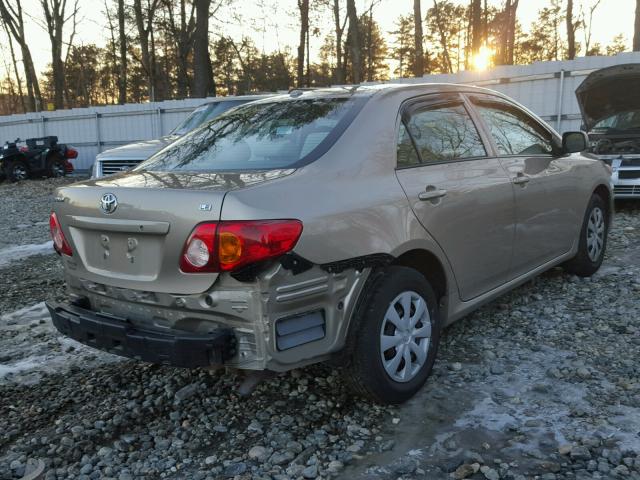 1NXBU4EE8AZ315854 - 2010 TOYOTA COROLLA BA GOLD photo 4