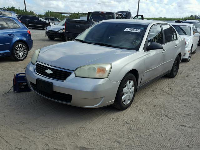 1G1ZS58F77F215964 - 2007 CHEVROLET MALIBU LS SILVER photo 2