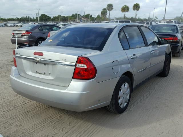 1G1ZS58F77F215964 - 2007 CHEVROLET MALIBU LS SILVER photo 4