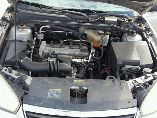 1G1ZS58F77F215964 - 2007 CHEVROLET MALIBU LS SILVER photo 7