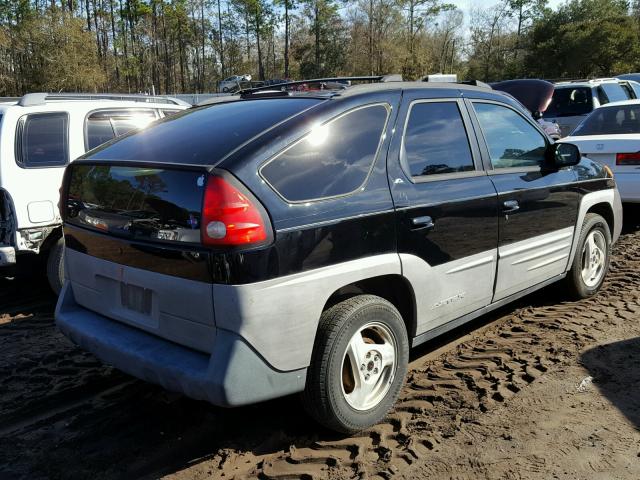 3G7DA03E01S520536 - 2001 PONTIAC AZTEK BLACK photo 4