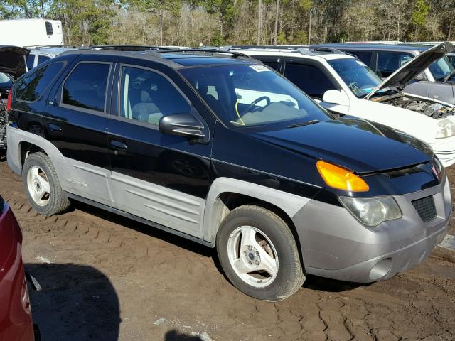 3G7DA03E01S520536 - 2001 PONTIAC AZTEK BLACK photo 9