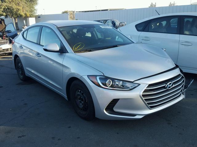 5NPD84LFXJH234961 - 2018 HYUNDAI ELANTRA SE SILVER photo 1