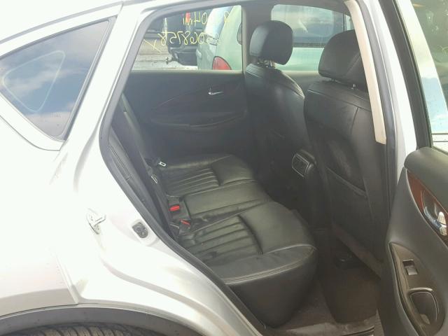 JNKAJ09F08M355892 - 2008 INFINITI EX35 BASE SILVER photo 6