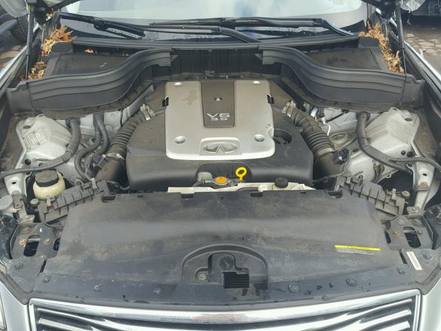 JNKAJ09F08M355892 - 2008 INFINITI EX35 BASE SILVER photo 7