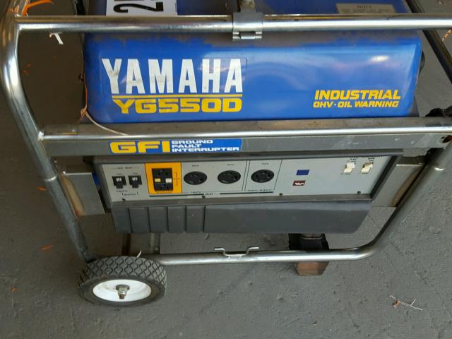 7ME030685 - 1991 YAMAHA YG550D BLUE photo 8