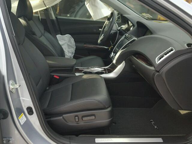 19UUB2F5XHA004428 - 2017 ACURA TLX TECH SILVER photo 5