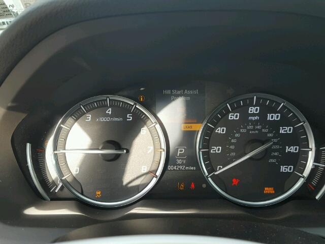 19UUB2F5XHA004428 - 2017 ACURA TLX TECH SILVER photo 8