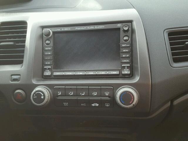 2HGFG128X7H507073 - 2007 HONDA CIVIC EX წითელი ფოტო 9