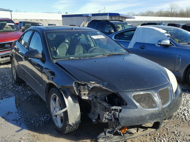 1G2ZG58N874190217 - 2007 PONTIAC G6 BASE BLACK photo 1