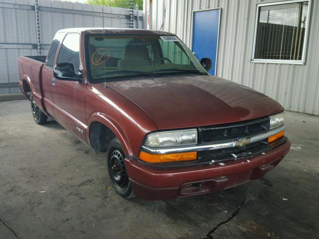 1GCCS19X4W8124182 - 1998 CHEVROLET S TRUCK S1 RED photo 1