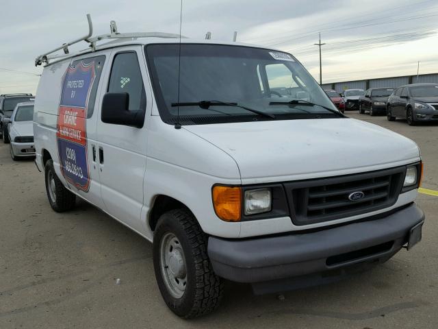 1FTRE14W96HA56915 - 2006 FORD ECONOLINE WHITE photo 1