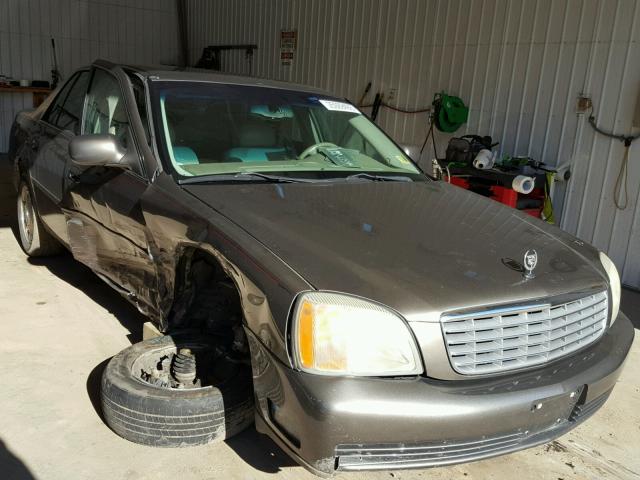 1G6KD54Y72U283795 - 2002 CADILLAC DEVILLE GRAY photo 1