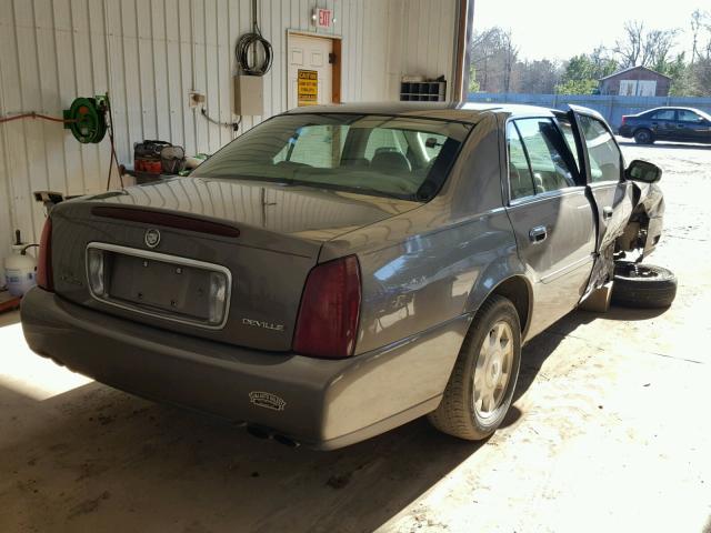 1G6KD54Y72U283795 - 2002 CADILLAC DEVILLE GRAY photo 4