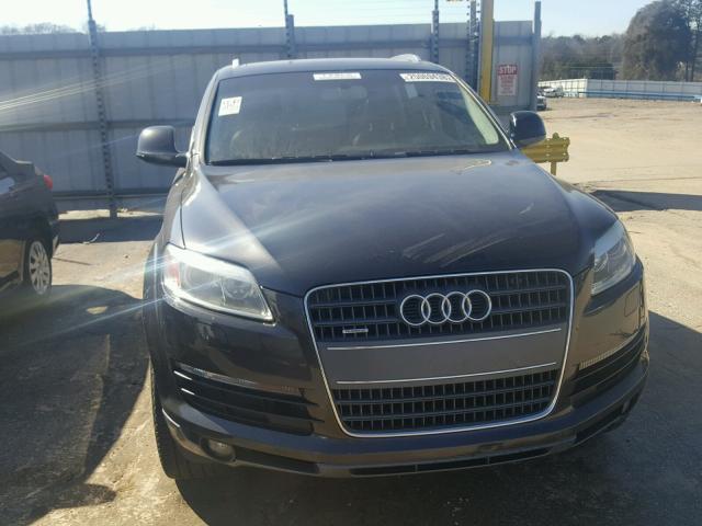 WA1BV74L87D054408 - 2007 AUDI Q7 4.2 QUA GRAY photo 9