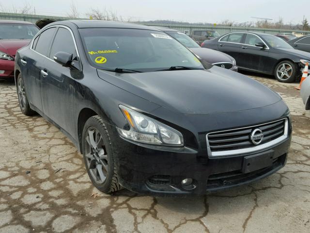 1N4AA5AP6CC868815 - 2012 NISSAN MAXIMA S BLACK photo 1