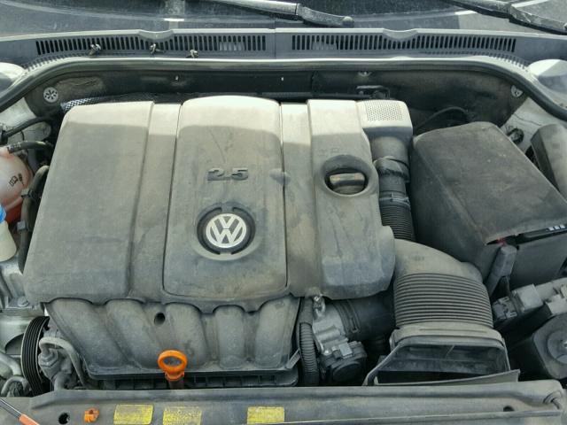 3VWLX7AJ4BM326129 - 2011 VOLKSWAGEN JETTA SEL WHITE photo 7