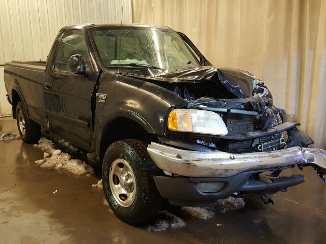 2FTRF18W53CA94393 - 2003 FORD F150 BLACK photo 1