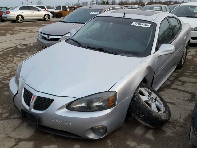 2G2WS522551200629 - 2005 PONTIAC GRAND PRIX SILVER photo 2