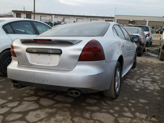 2G2WS522551200629 - 2005 PONTIAC GRAND PRIX SILVER photo 4