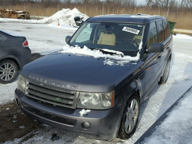 SALSF25476A962984 - 2006 LAND ROVER RANGE ROVE GRAY photo 2