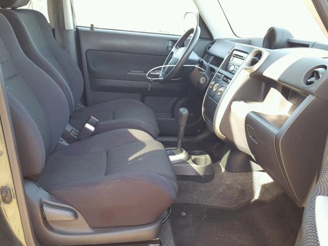 JTLKT324X50188524 - 2005 TOYOTA SCION XB 绿色 照片 5