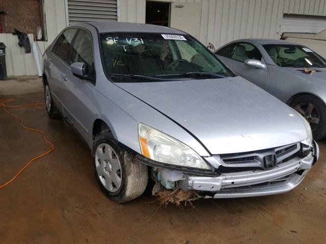 1HGCM56455A193614 - 2005 HONDA ACCORD LX SILVER photo 1