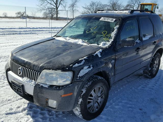 4M2CU97197KJ03558 - 2007 MERCURY MARINER PR BLACK photo 2