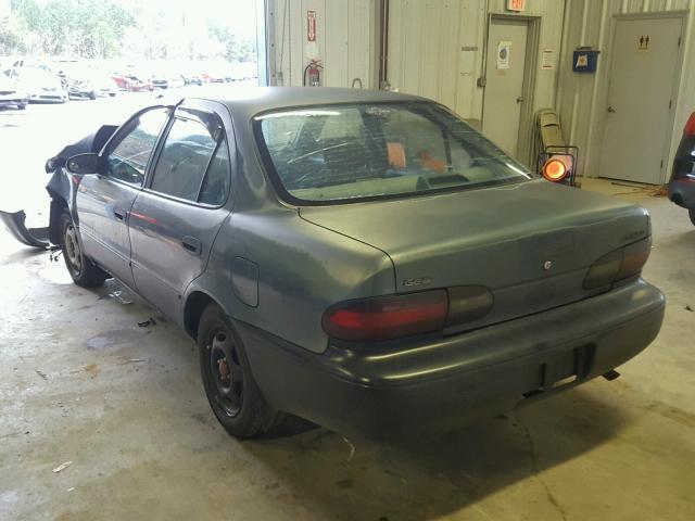 1Y1SK5360PZ038426 - 1993 GEO PRIZM BASE BLUE photo 3