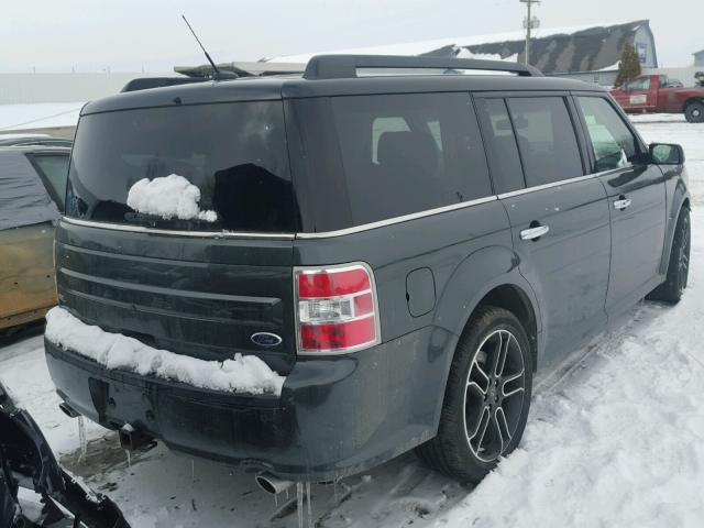 2FMGK5C82FBA21880 - 2015 FORD FLEX SEL BLACK photo 4