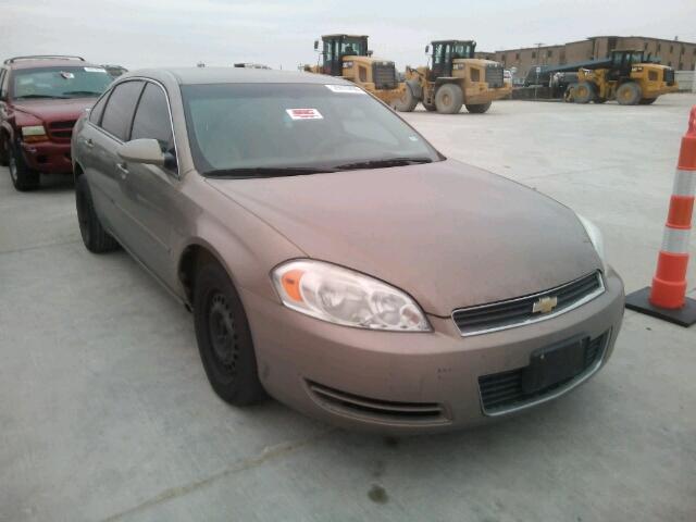 2G1WB58K579144370 - 2007 CHEVROLET IMPALA LS GOLD photo 1