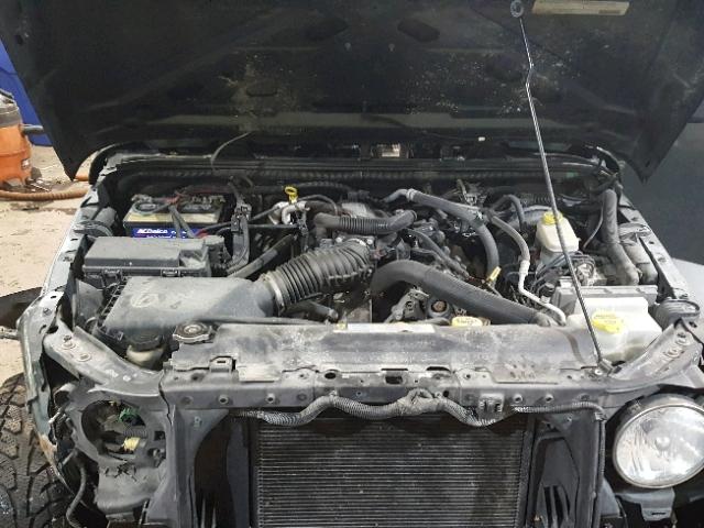 1J4AA2D13BL501962 - 2011 JEEP WRANGLER S GREEN photo 7