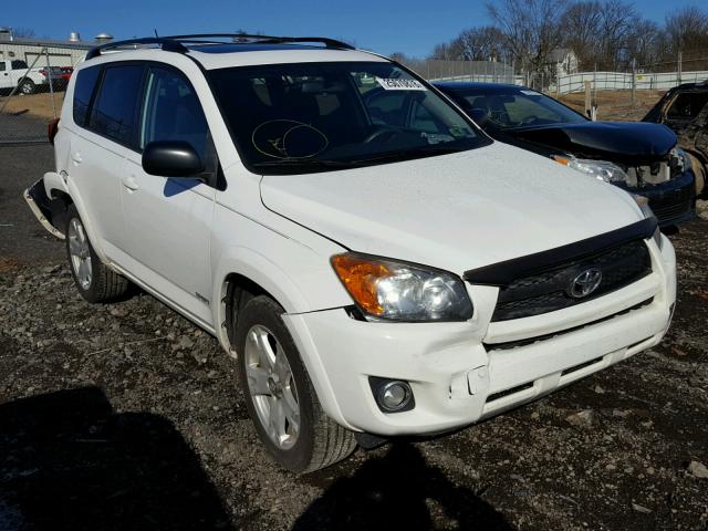 JTMBF32V89D003445 - 2009 TOYOTA RAV4 SPORT WHITE photo 1