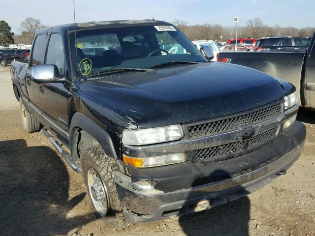 1GCHK23G41F156798 - 2001 CHEVROLET SILVERADO BLACK photo 1