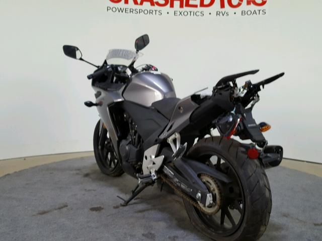 MLHPC4406F5200350 - 2015 HONDA CBR500 RA- GRAY photo 6