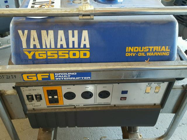 7ME030585 - 2012 YAMAHA YG550D BLUE photo 8