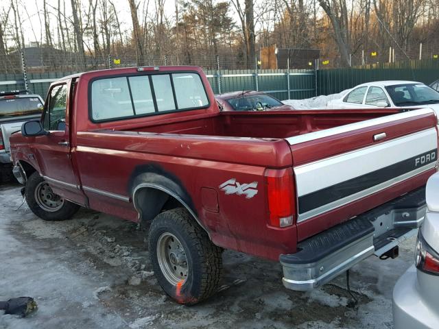 1FTEF14Y1TLB98360 - 1996 FORD F150 RED photo 3